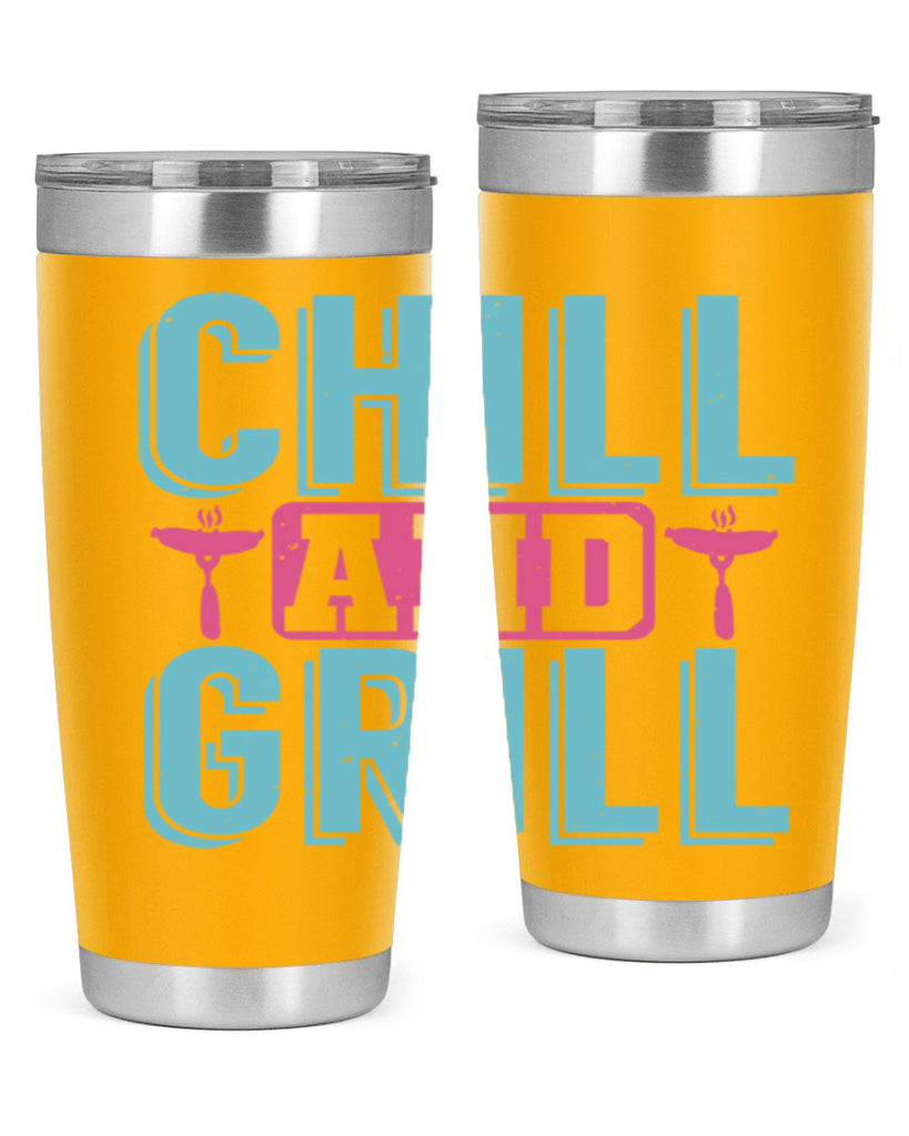 chill and grill 49#- bbq- Tumbler