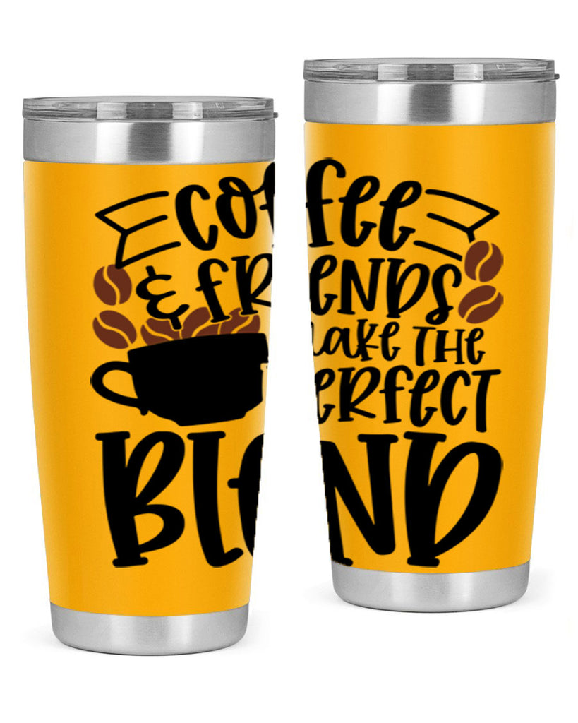 coffee friends make the perfect blend 179#- coffee- Tumbler