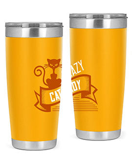crazy cat lady Style 43#- cat- Tumbler