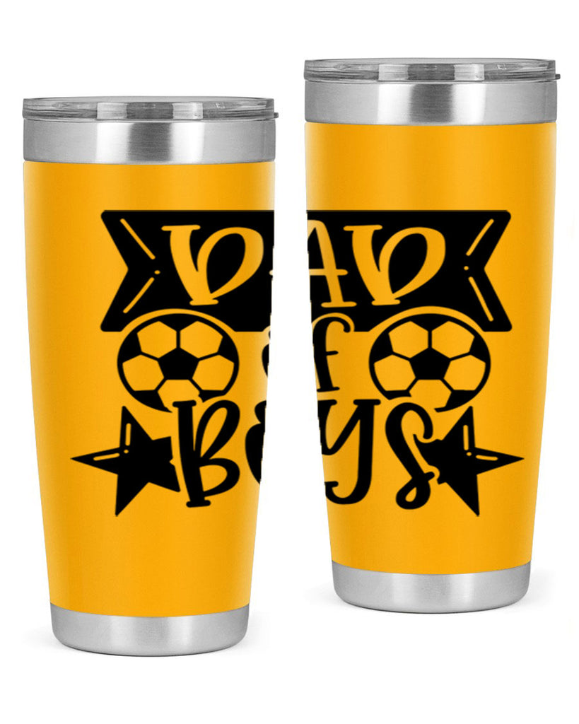 dad of boy 61#- fathers day- Tumbler