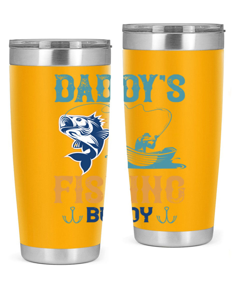 daddy’s fishing buddy 166#- fishing- Tumbler