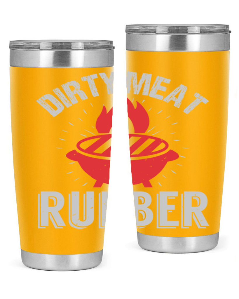 dirty meat rubber 46#- bbq- Tumbler