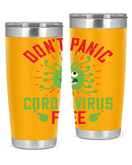 dont panic coronavirus free Style 43#- corona virus- Cotton Tank