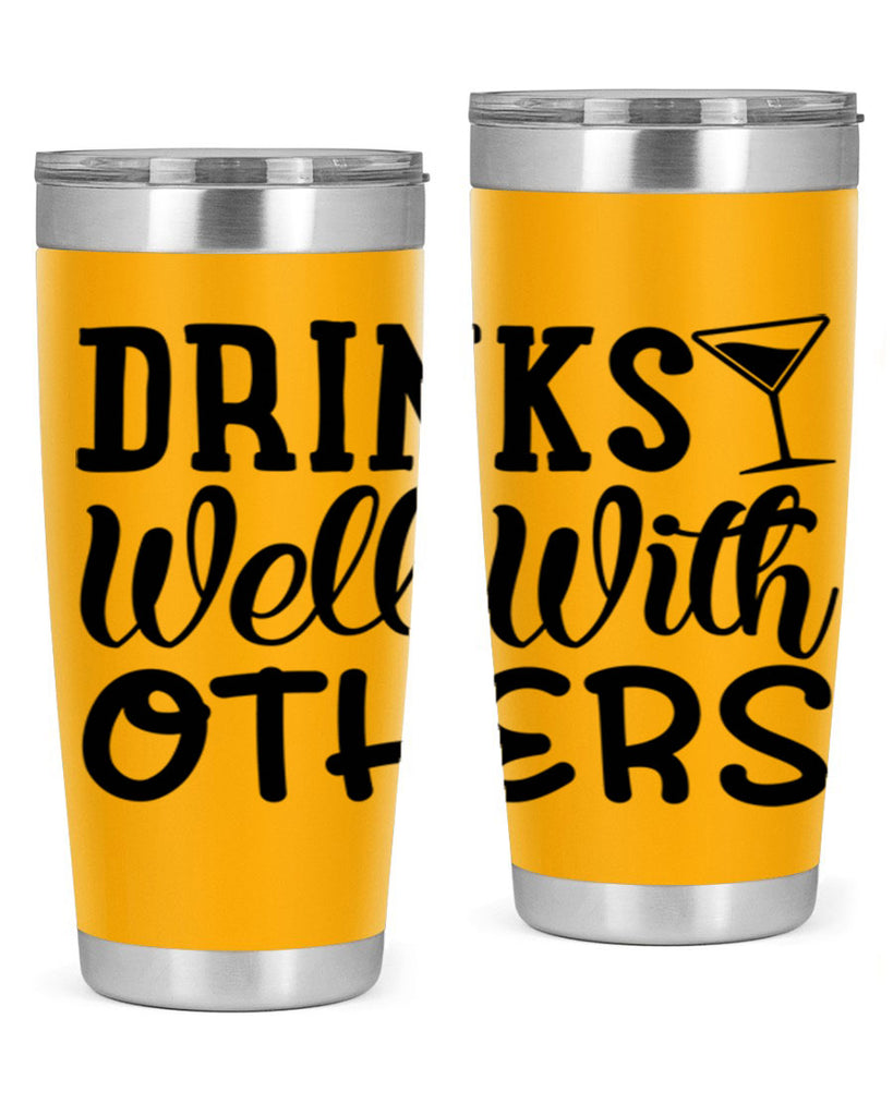 drinks well with others 128#- beer- Tumbler