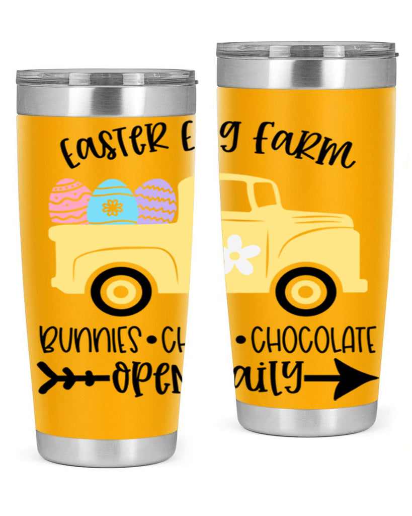 easter egg farm 58#- easter- Tumbler