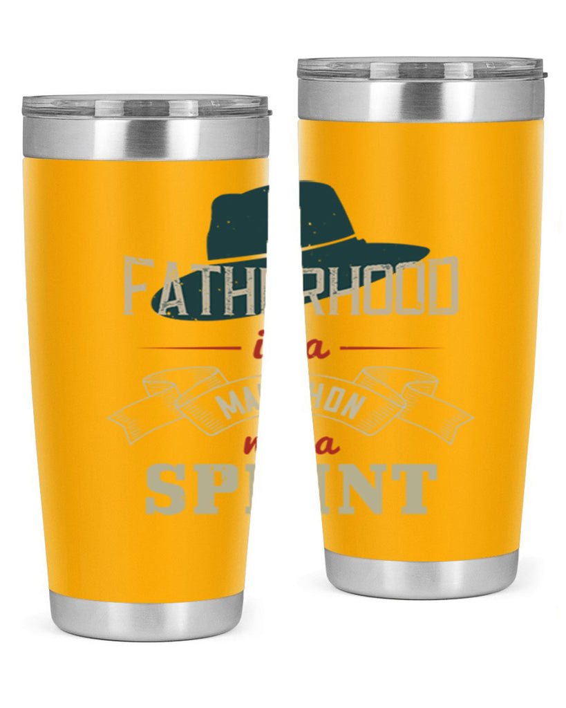 fatherhood is a marathon 227#- fathers day- Tumbler