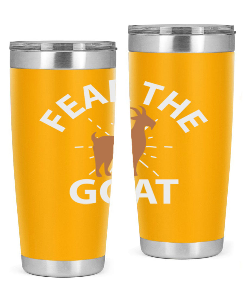 fear the goat Style 4#- goat- Tumbler