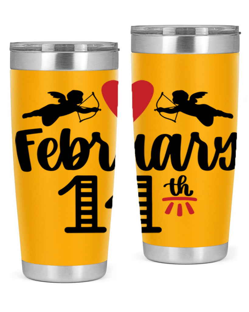 february th 28#- valentines day- Tumbler