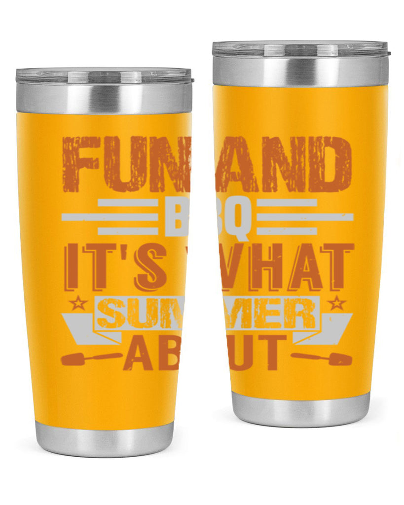 fun and bbq 44#- bbq- Tumbler