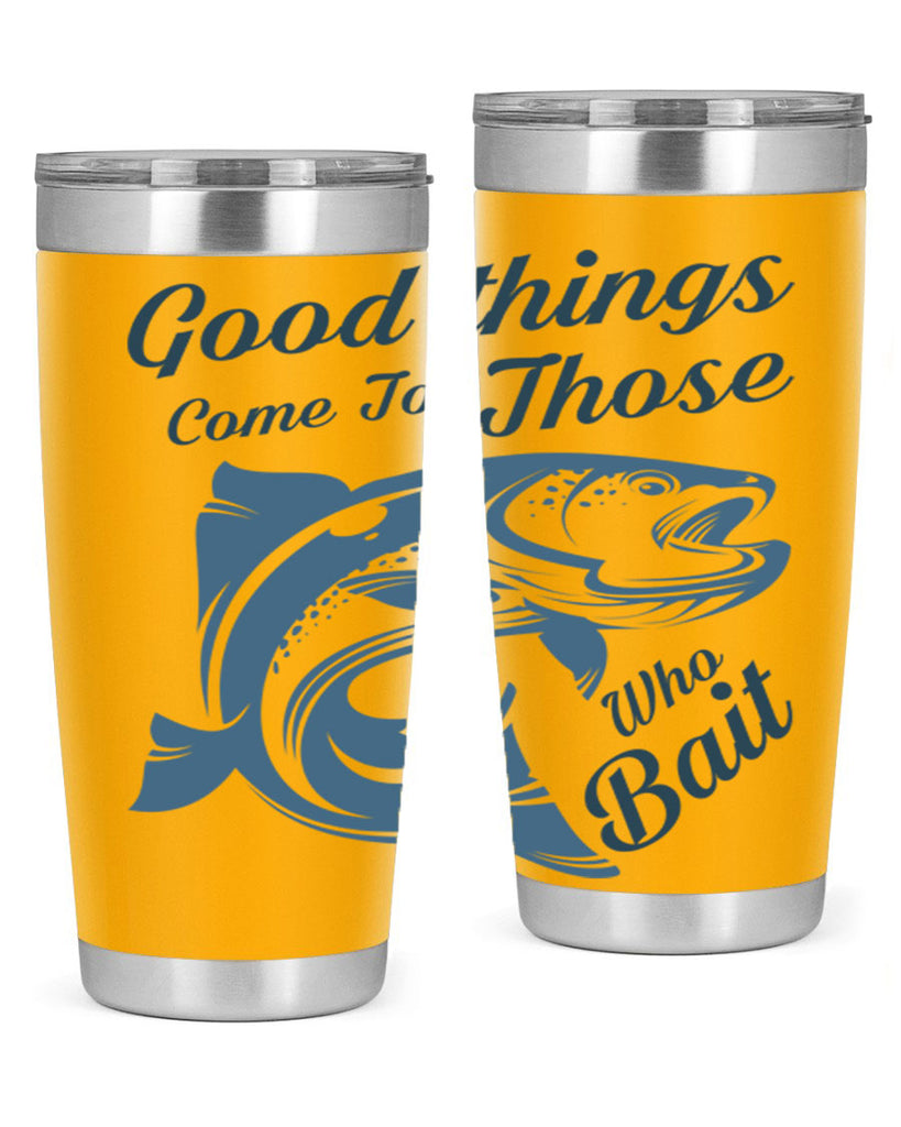 good things 127#- fishing- Tumbler