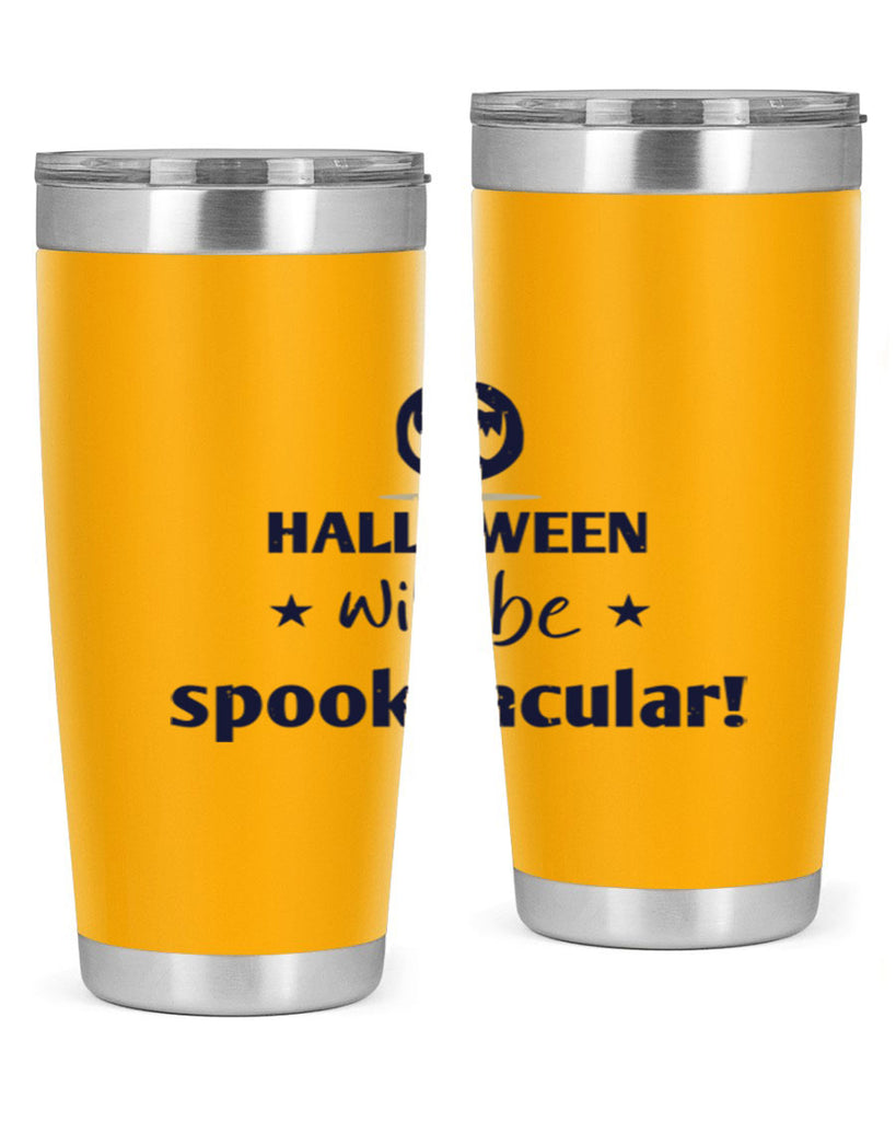 halloween will be spooktacular 156#- halloween- Tumbler