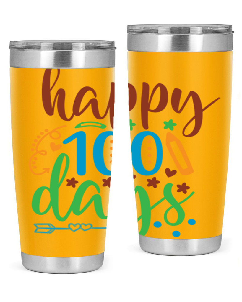 happy 100 days 10#- 100 days of school- Tumbler