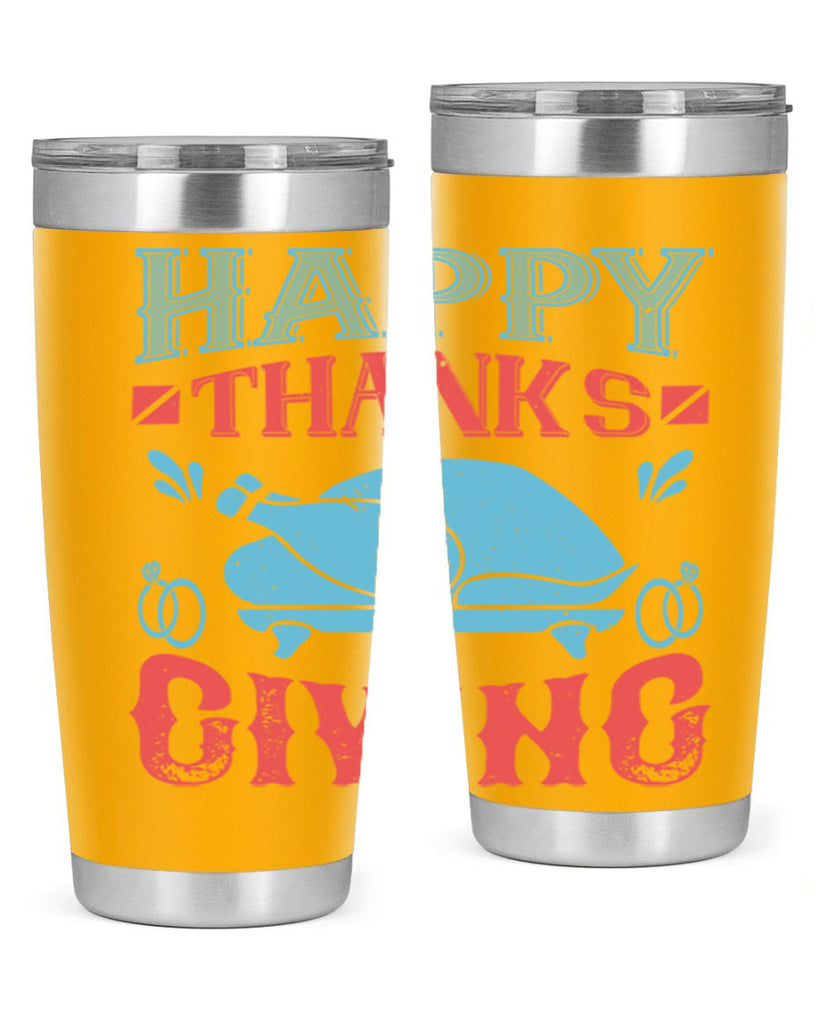 happy thanks giving 36#- thanksgiving- Tumbler