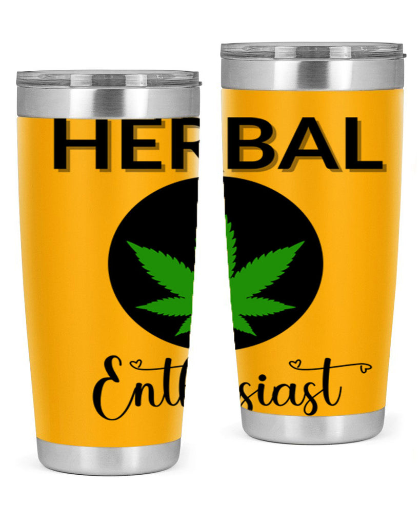 herbal enthusiast 109#- marijuana- Tumbler