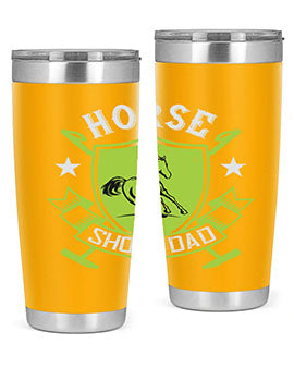 horse show dad Style 48#- horse- Tumbler