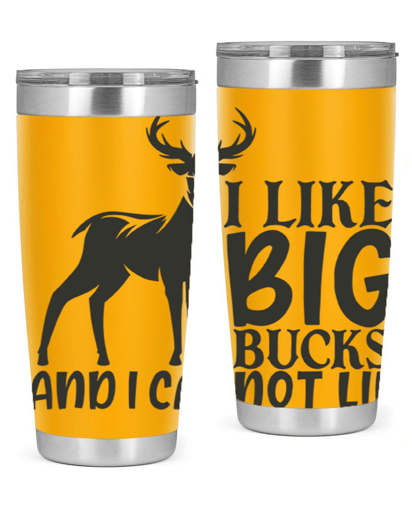 i like big bucks and i cannot lie 8#- hunting- Tumbler