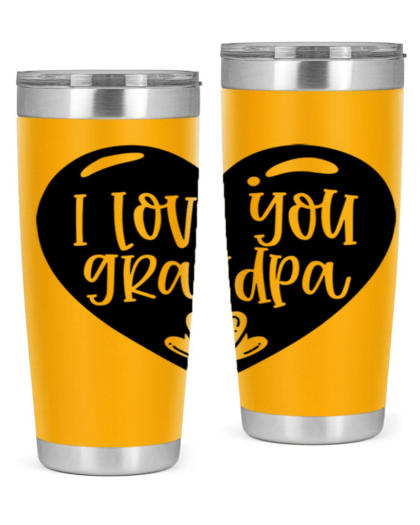 i love you grandpa 39#- fathers day- Tumbler