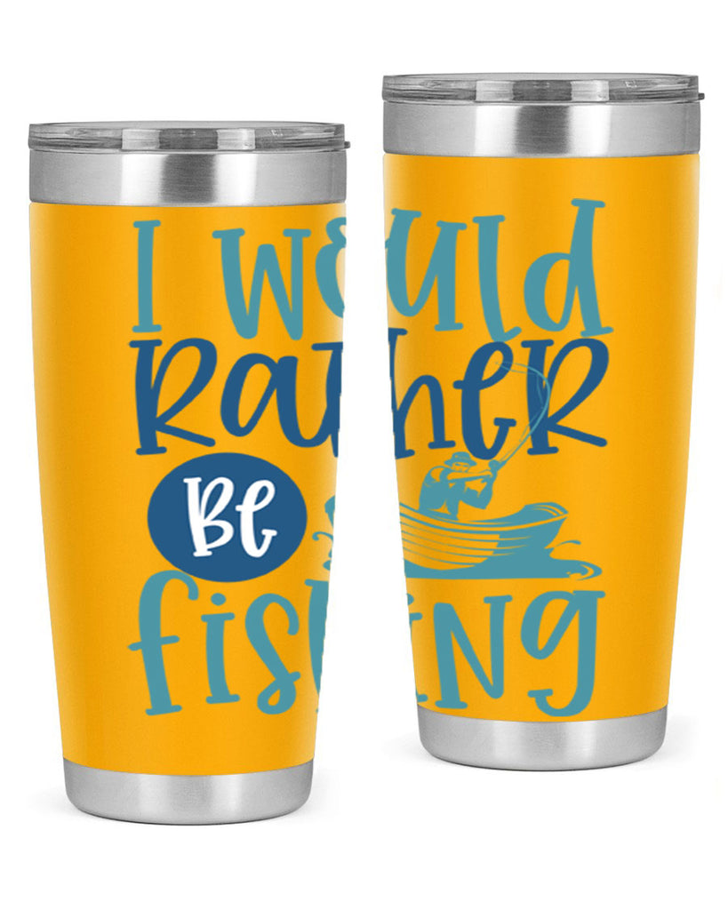 i would rather be fishing 211#- fishing- Tumbler