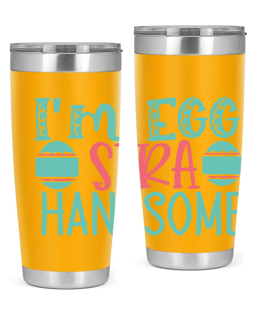 im eggstra handsome 115#- easter- Tumbler