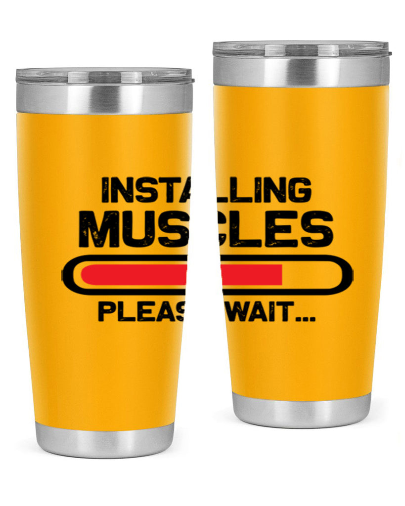 installing muscles please wait 7#- gym- Tumbler