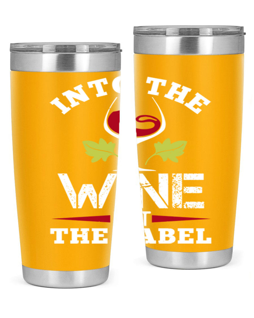 into the wine not the label 132#- wine- Tumbler