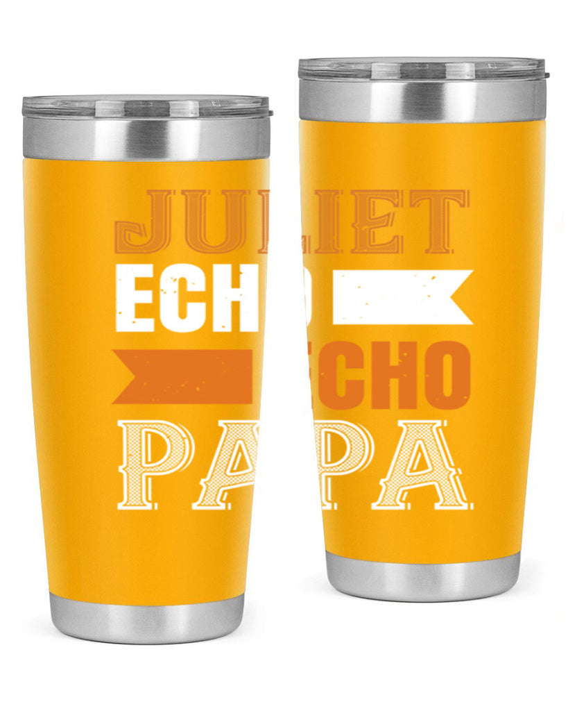 juliet echo echo papa 30#- grandpa - papa- Tumbler