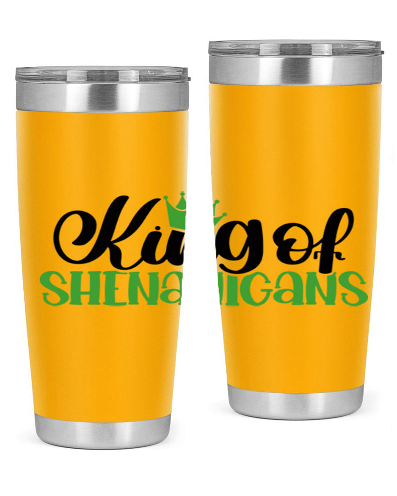 king Of Shenanigans Style 74#- St Patricks Day- Tumbler