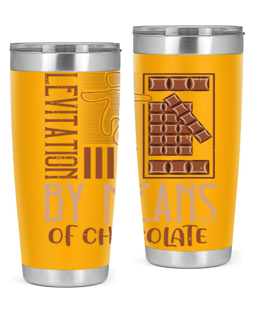 levitation by means of chocolate 26#- chocolate- Tumbler