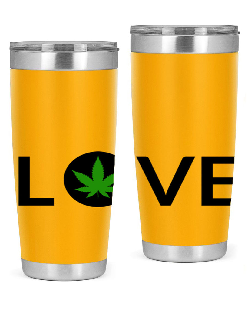 love cannabis 189#- marijuana- Tumbler