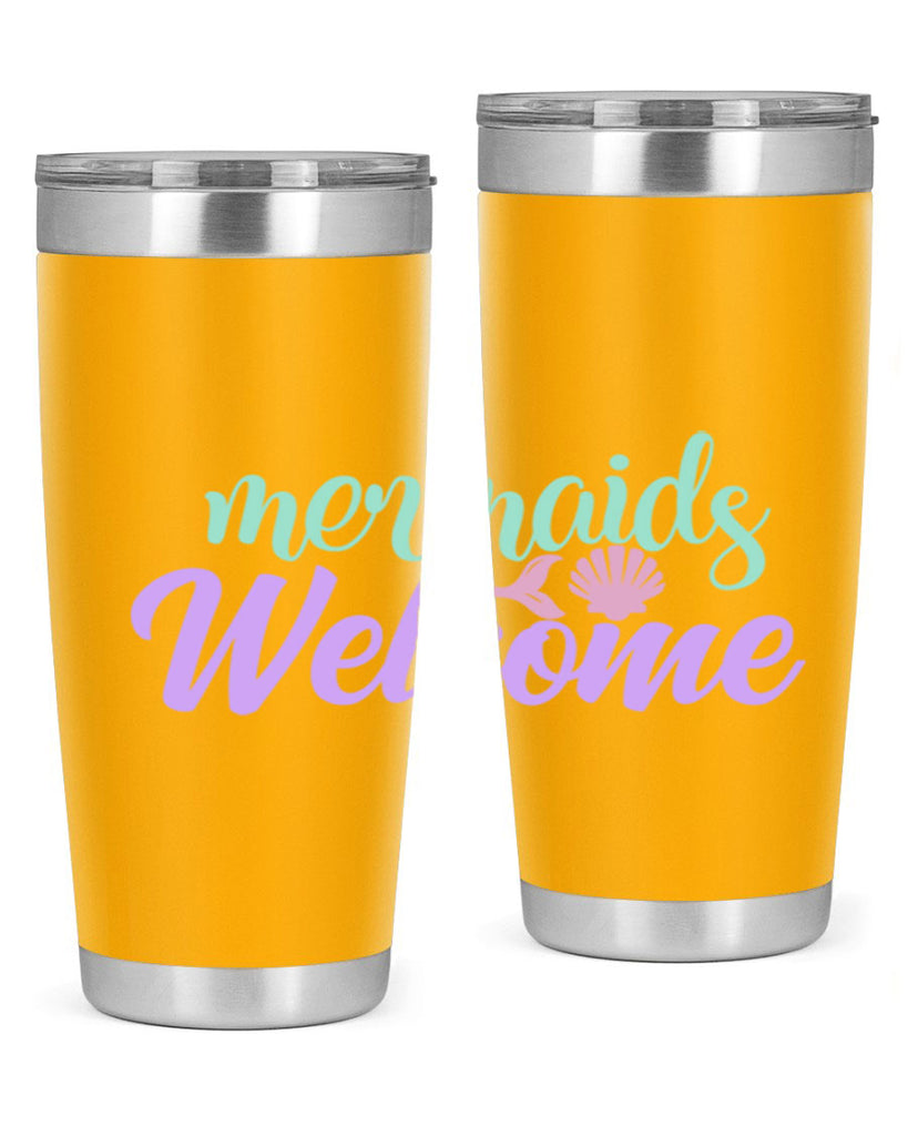 mermaids welcome 6#- mermaid- Tumbler