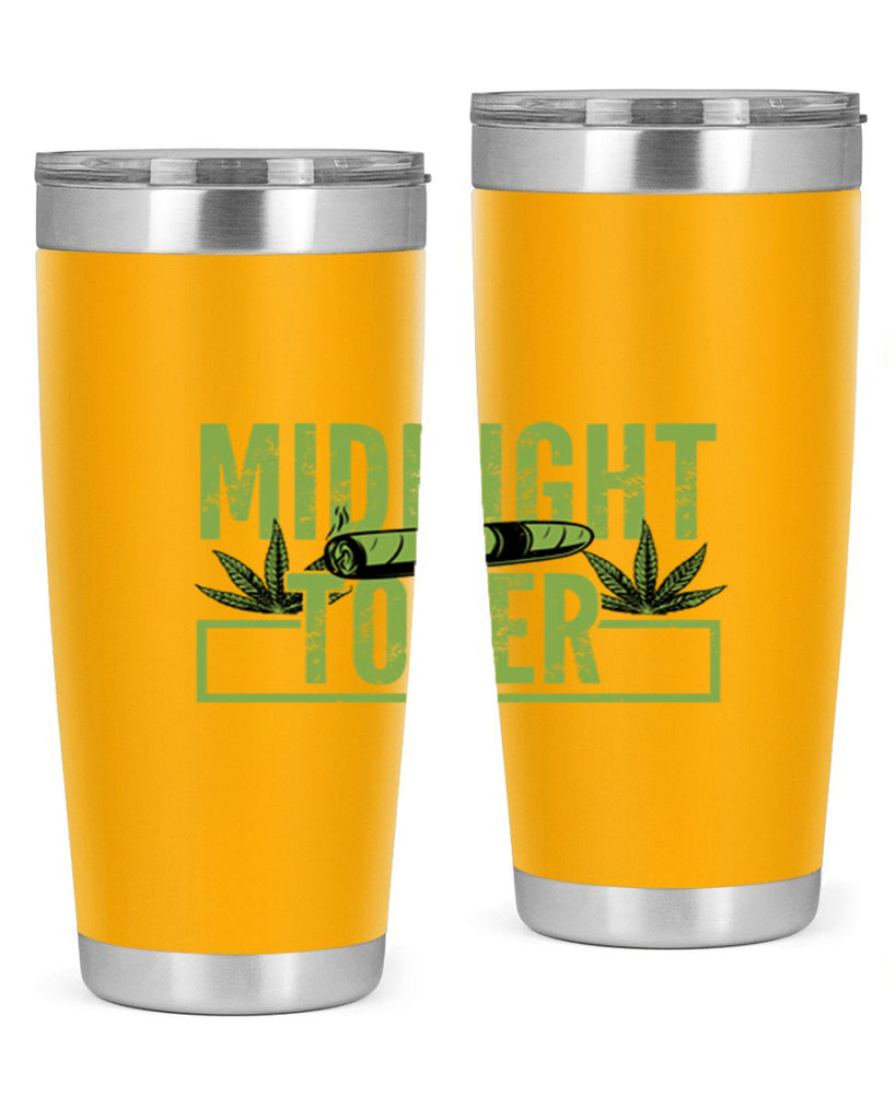 midnight toker 211#- marijuana- Tumbler