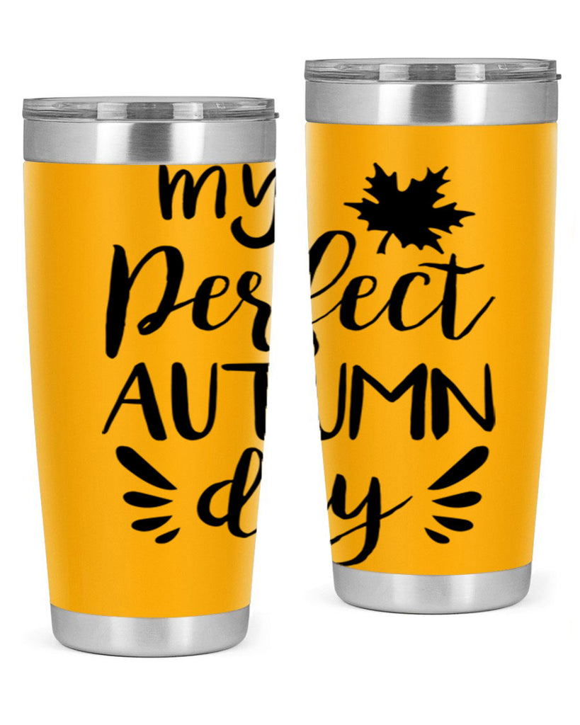 my perfect autumn day 437#- fall- Tumbler