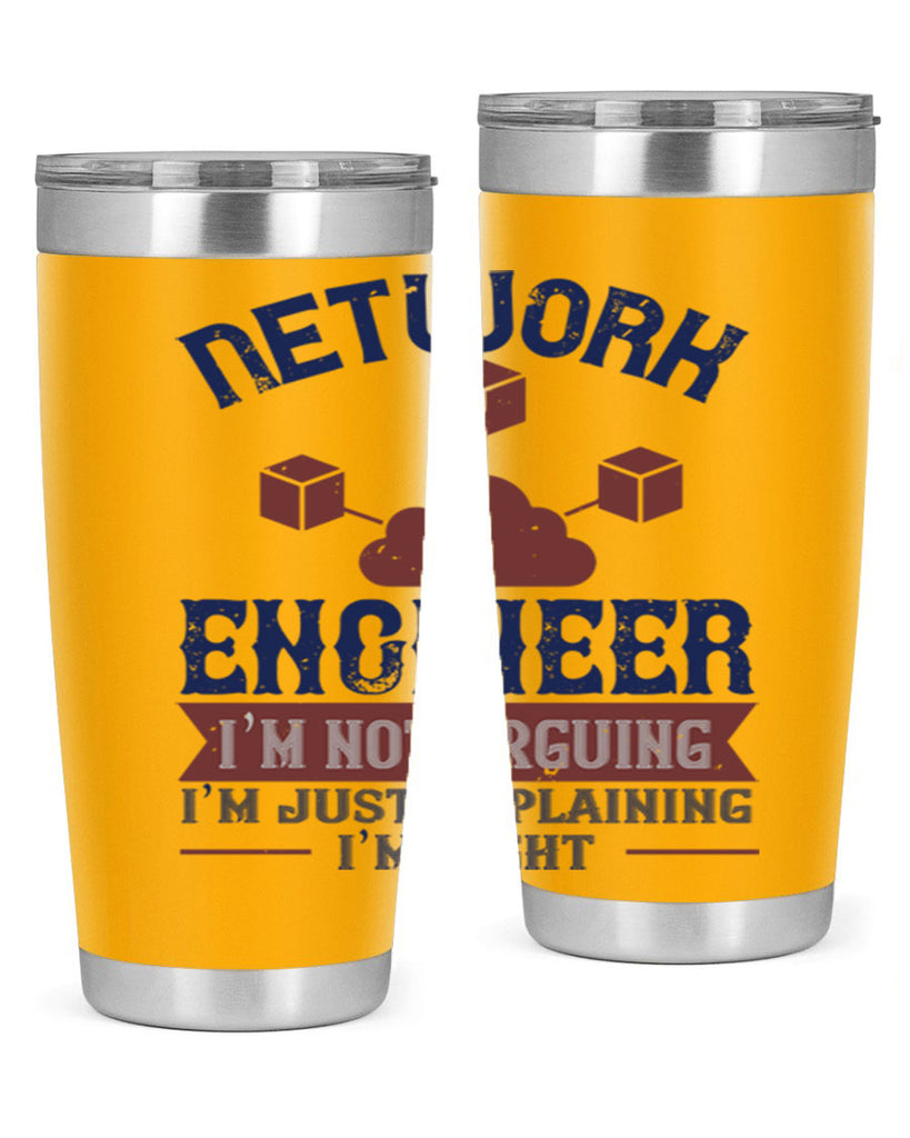 network engineer I am not arguing Im just explaining im right Style 42#- engineer- tumbler