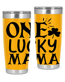 one lucky mama Style 34#- autism- Tumbler