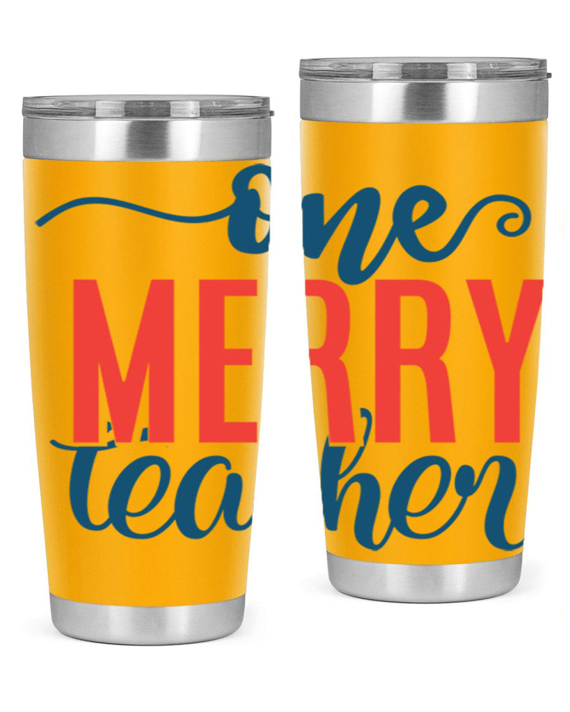 one merry teacher Style 161#- teacher- tumbler