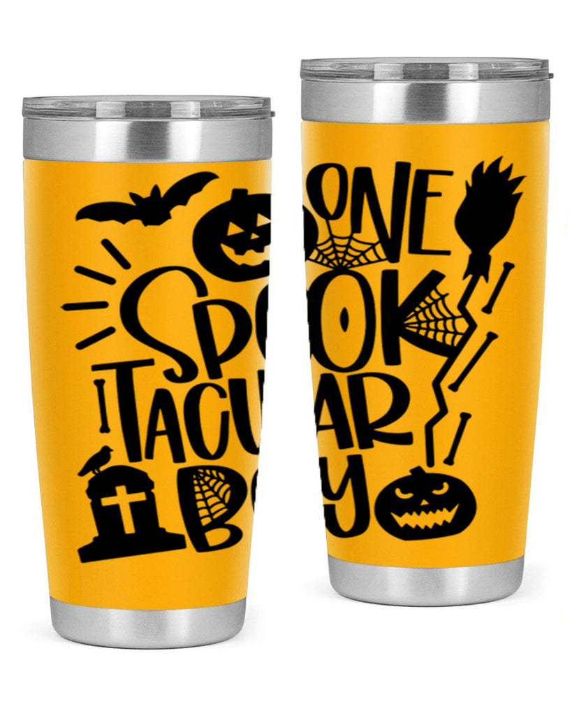 one spooktacular boy 38#- halloween- Tumbler