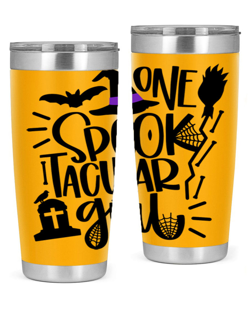 one spooktacular girl 36#- halloween- Tumbler