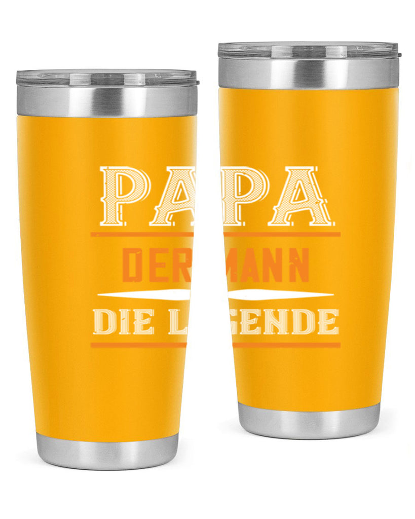 papa der mann die legende 21#- grandpa - papa- Tumbler