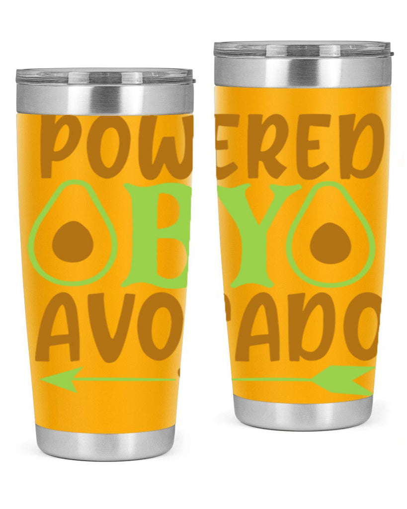 powered by avocado 3#- avocado- Tumbler