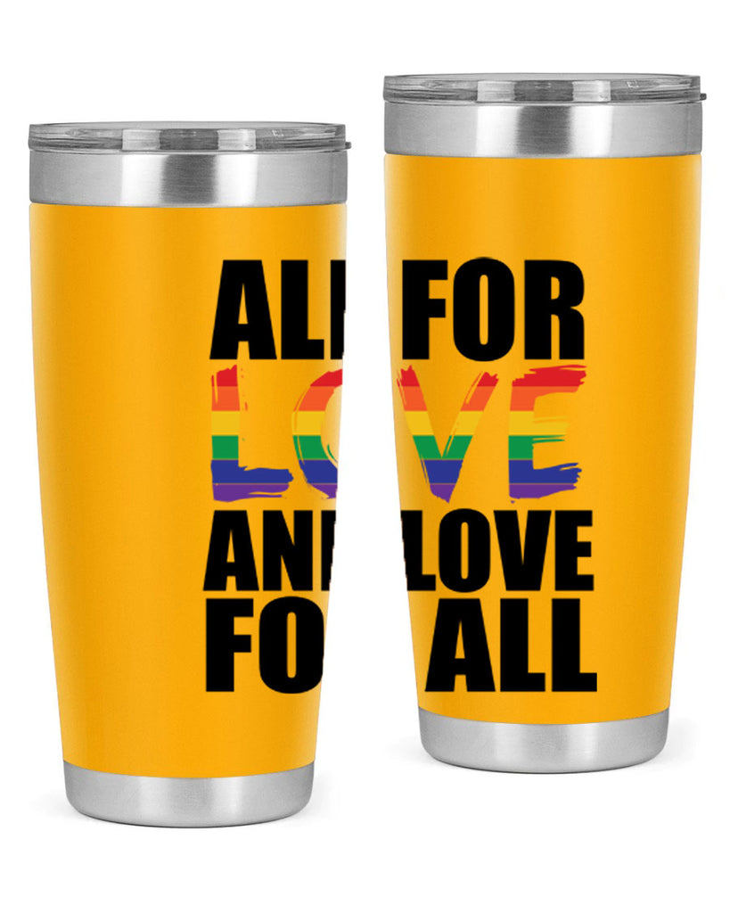 pride love for all 65#- lgbt- Tumbler