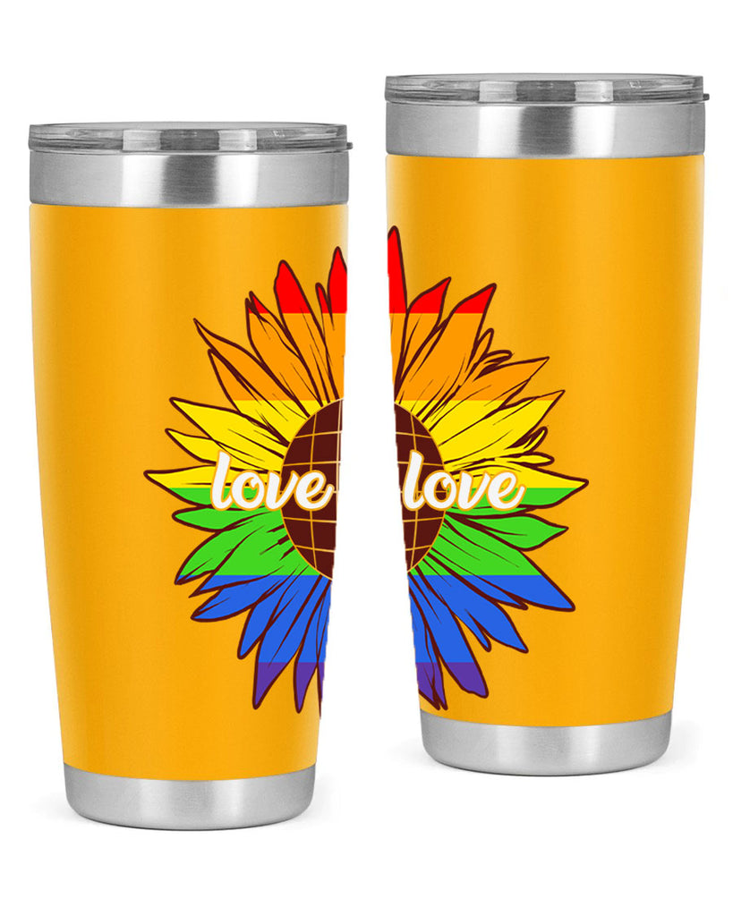 rainbow sunflower love is love 26#- lgbt- Tumbler