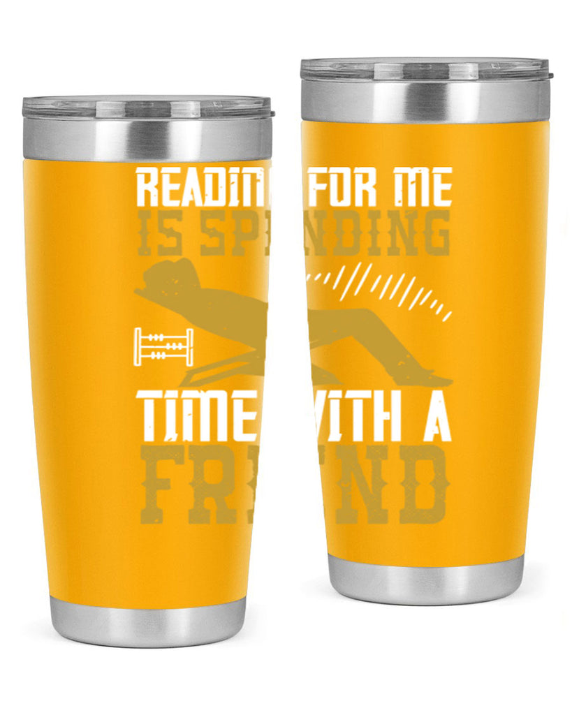 reading for me is spending time with a friend 19#- reading- Tumbler