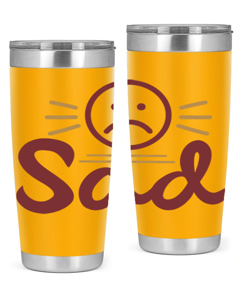 sad 5#- fathers day- Tumbler