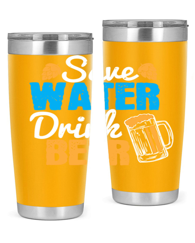 save water drink beer 12#- beer- Tumbler