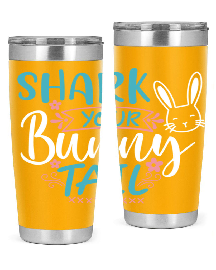 shark your bunny tail 9#- easter- Tumbler