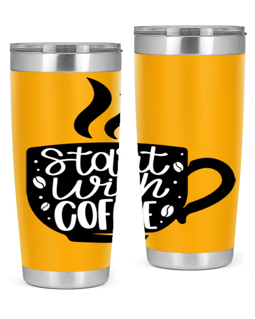 start with coffee 32#- coffee- Tumbler