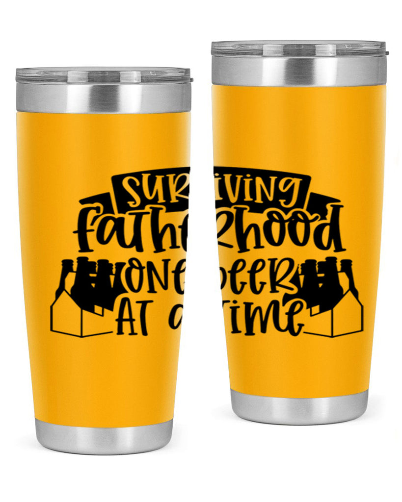surviving fatherhood one beer at a time 19#- fathers day- Tumbler