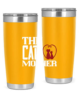 the cat mother Style 117#- cat- Tumbler