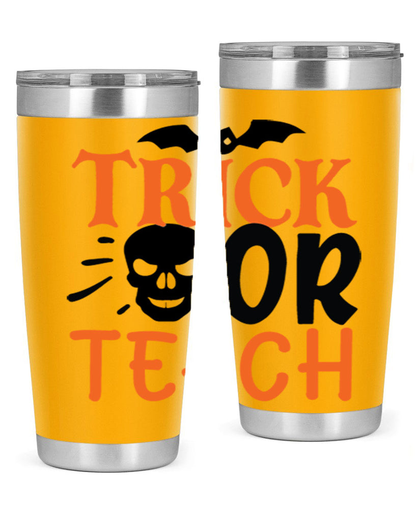 trick or teach 104#- halloween- Tumbler