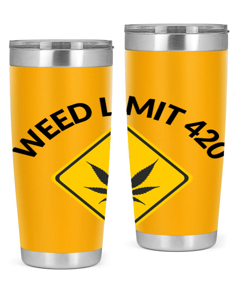 weed limit 420 a 290#- marijuana- Tumbler